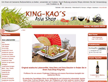 Tablet Screenshot of king-kao.de